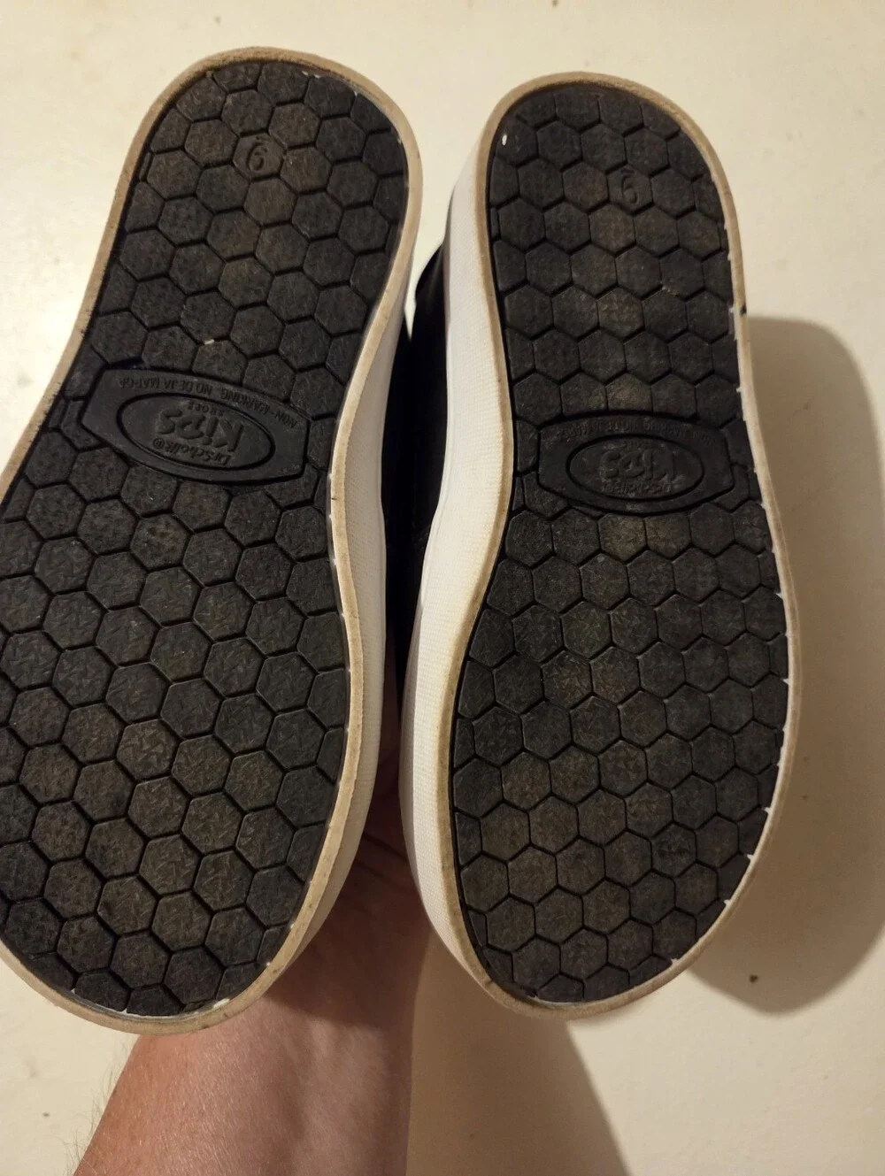 Dr. Scholl's Kids Slip-On Sneakers in Charcoal Gray